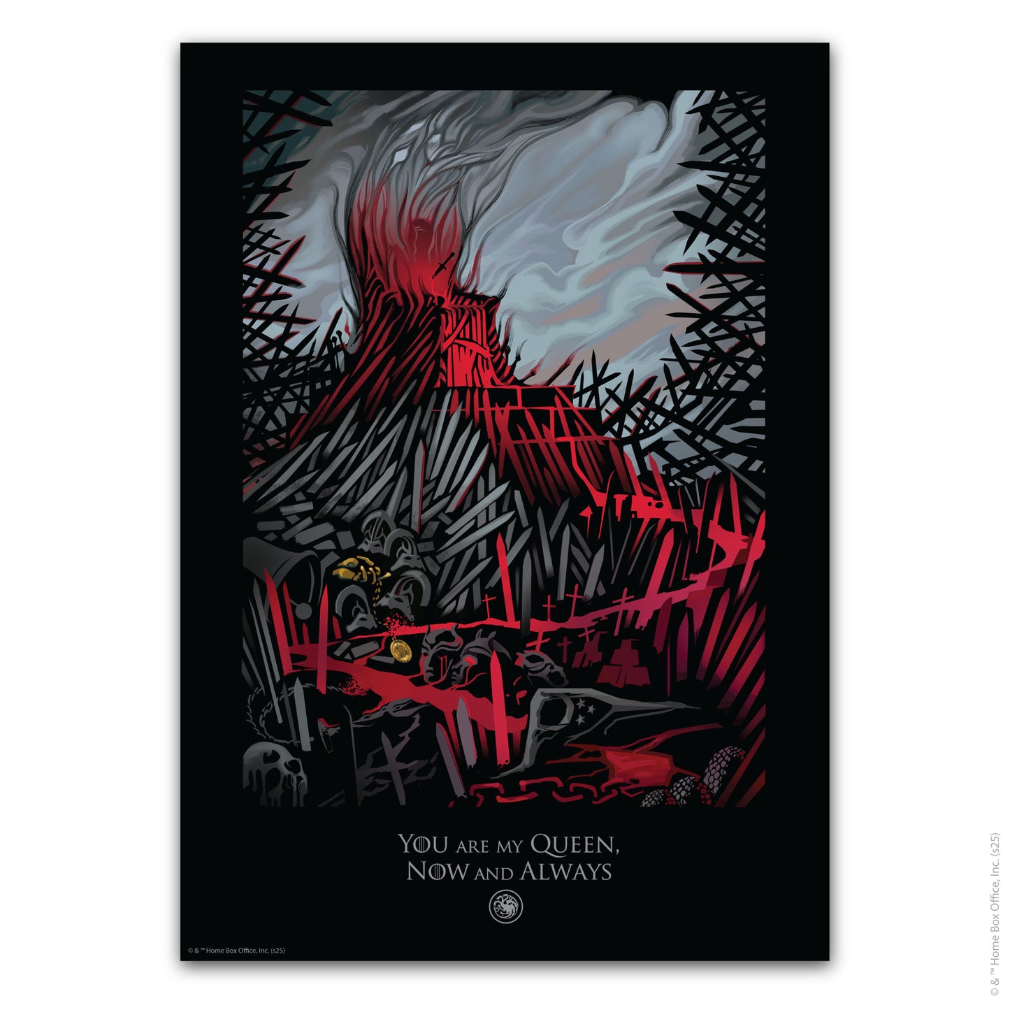 Game of Thrones Print – You Are My Queen Poster Wall Art