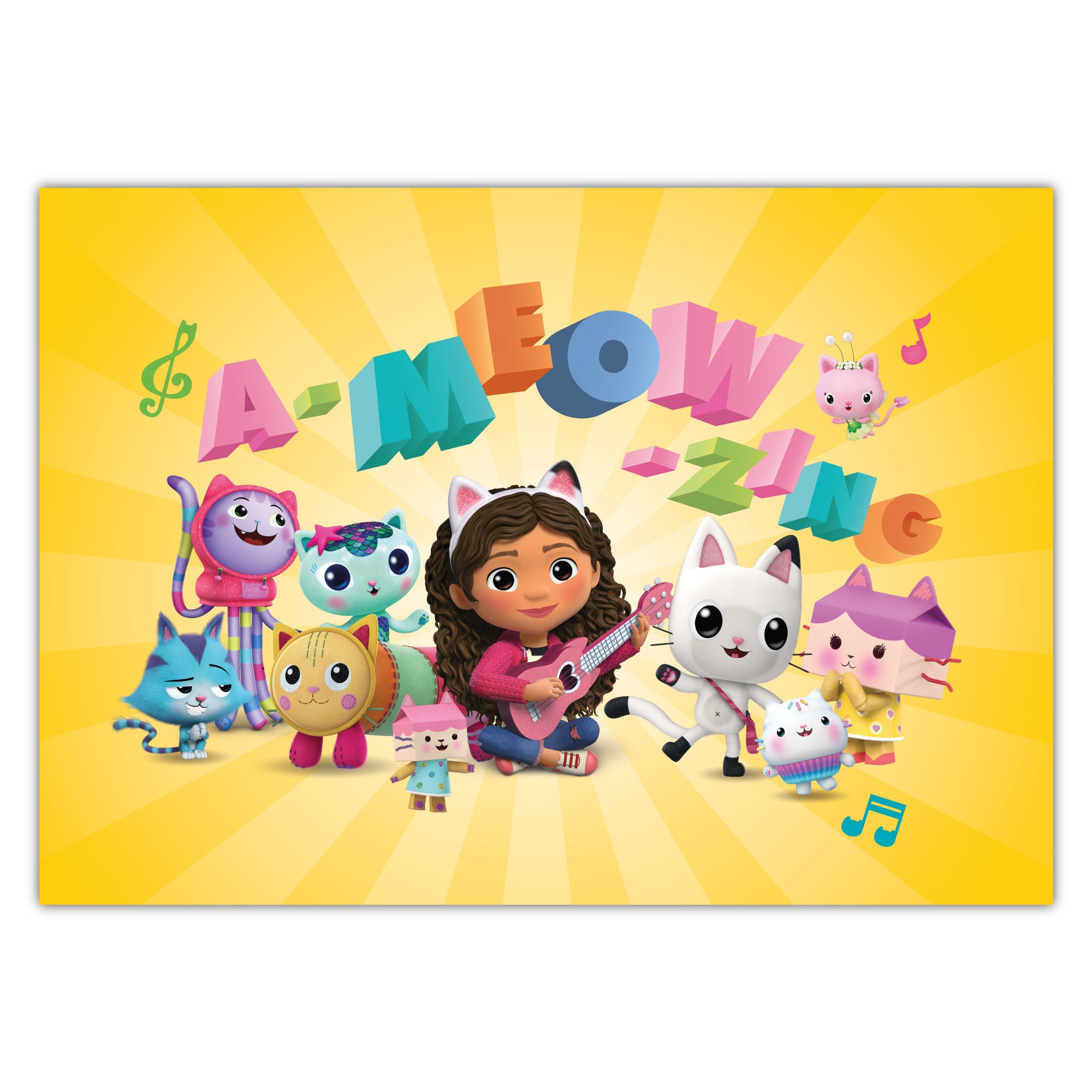 Gabby's Dollhouse - Toalla de Baño A-Meow-Zing Friends Algodón (Rosa, Multicolor) | Bodega Gabby's Dollhouse - Toalla de Baño A-Meow-Zing Friends Algodón (Rosa, Multicolor) | Bodega