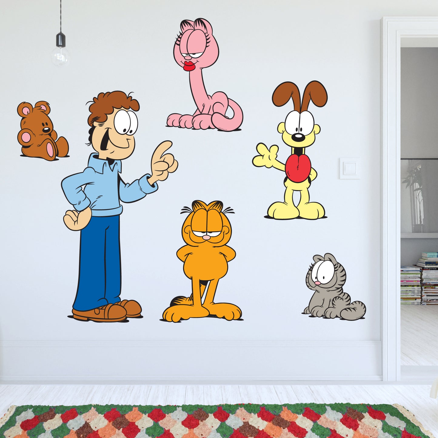 Garfield Wall Sticker - Group Decal Set Wall Art