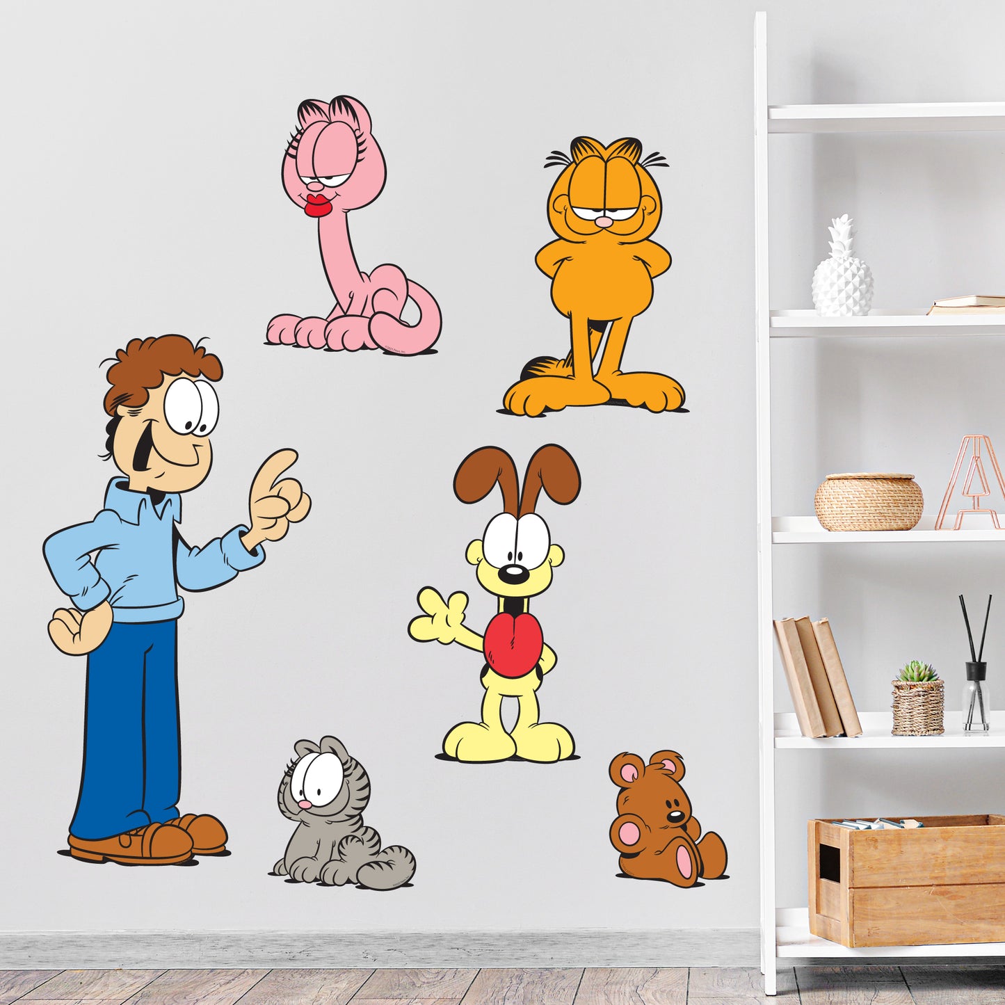 Garfield Wall Sticker - Group Decal Set Wall Art