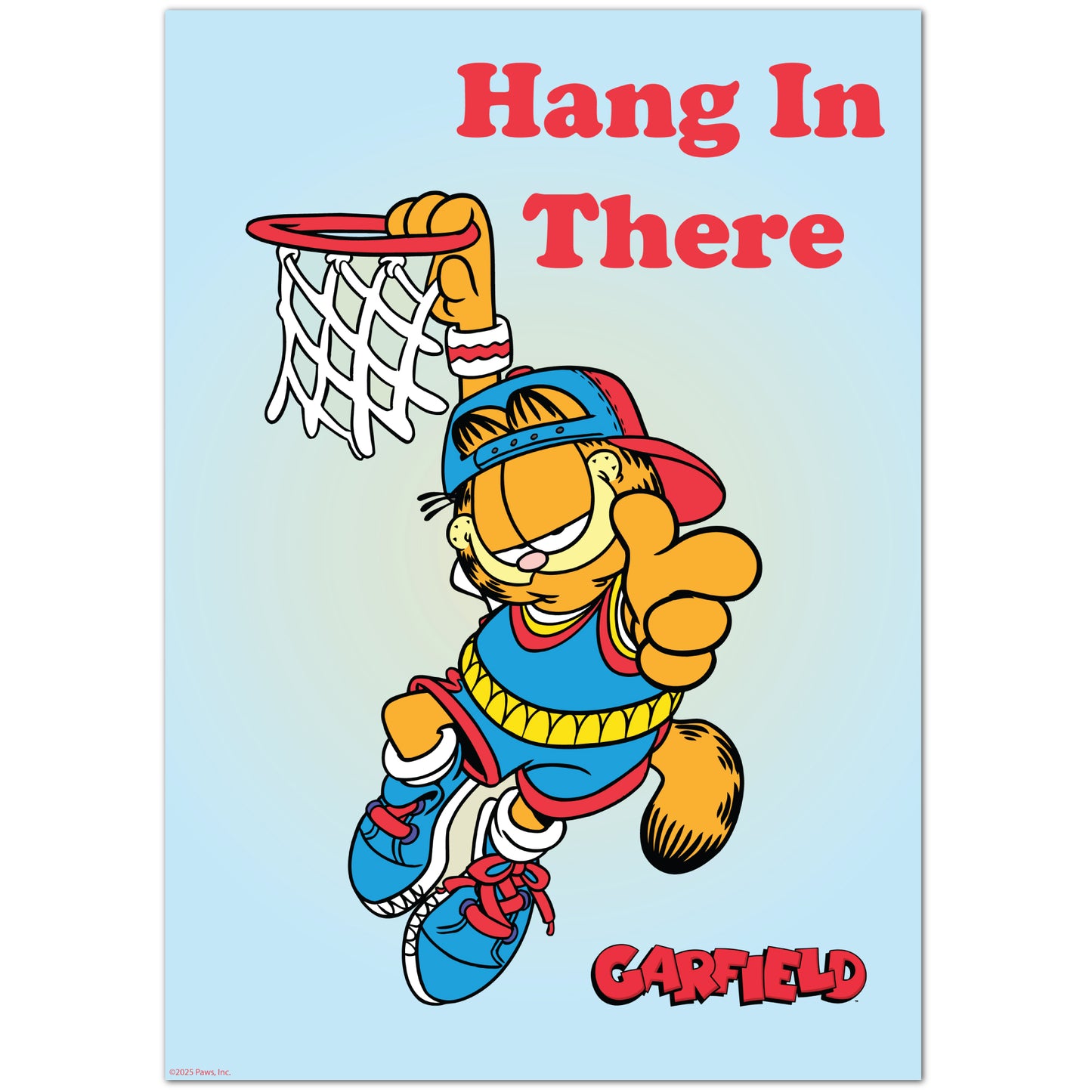 Garfield Print –  Hang In There Poster Wall Art