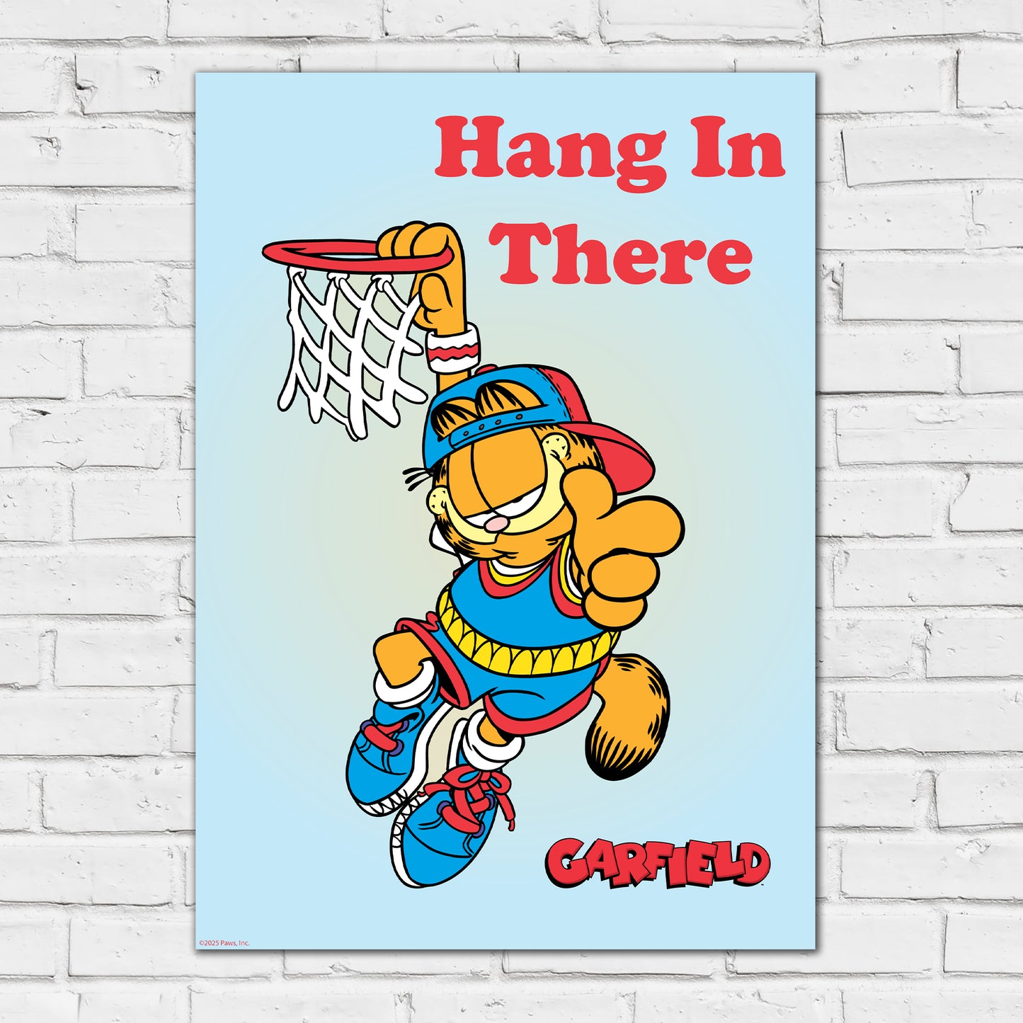 Garfield Print –  Hang In There Poster Wall Art