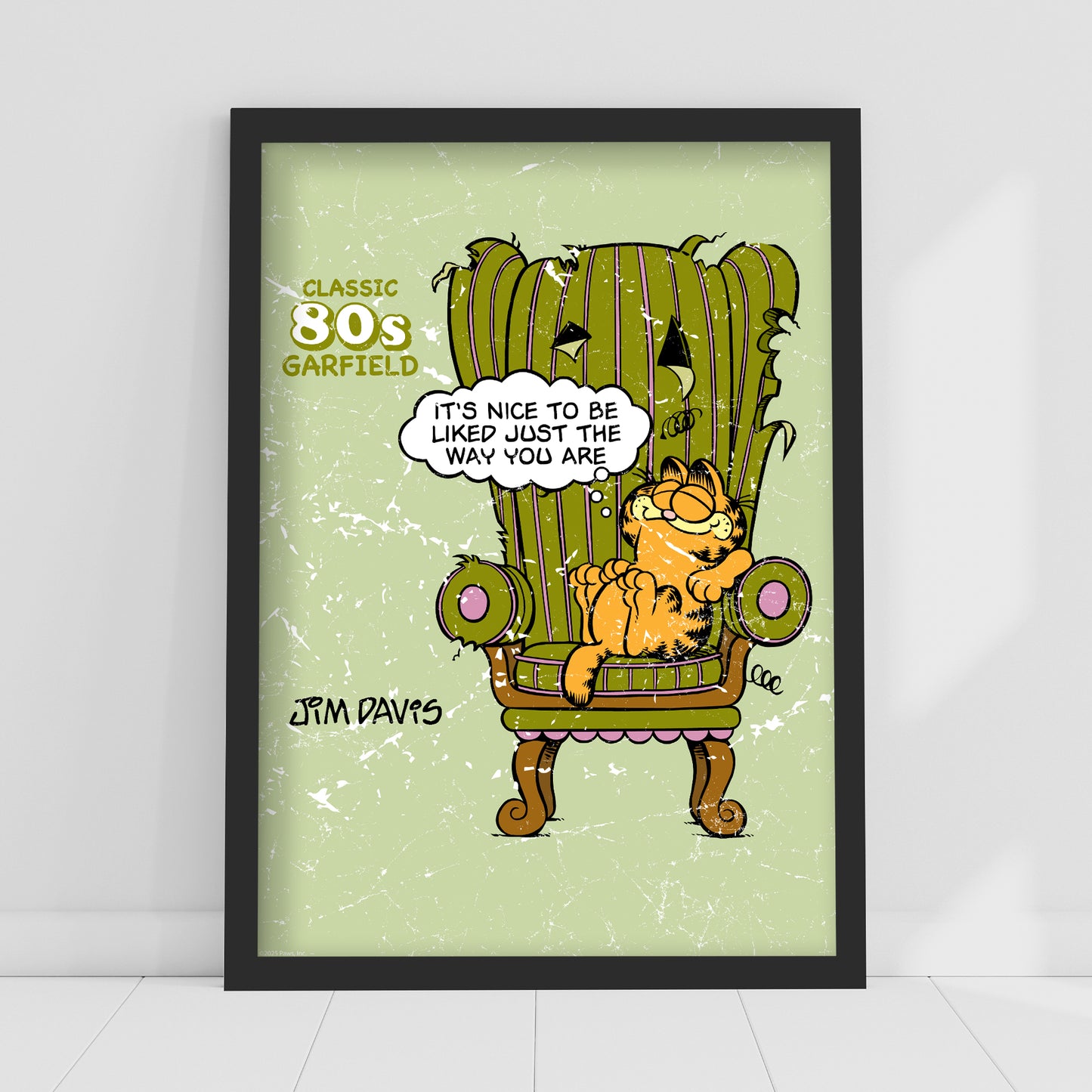 Garfield Print –  It's Nice To Be Liked Poster Wall Art