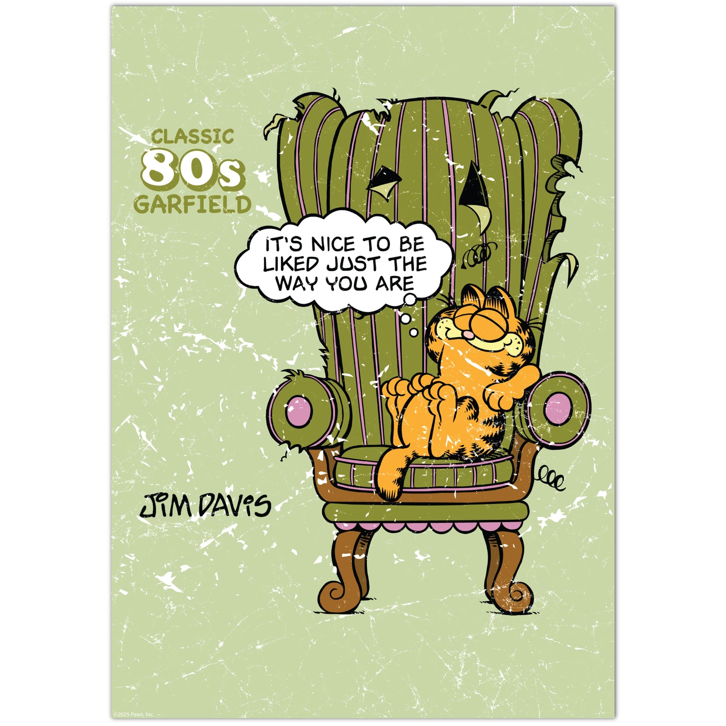 Garfield Print –  It's Nice To Be Liked Poster Wall Art