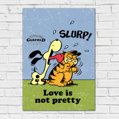 Garfield Print –  Love Is Not Pretty Poster Wall Art