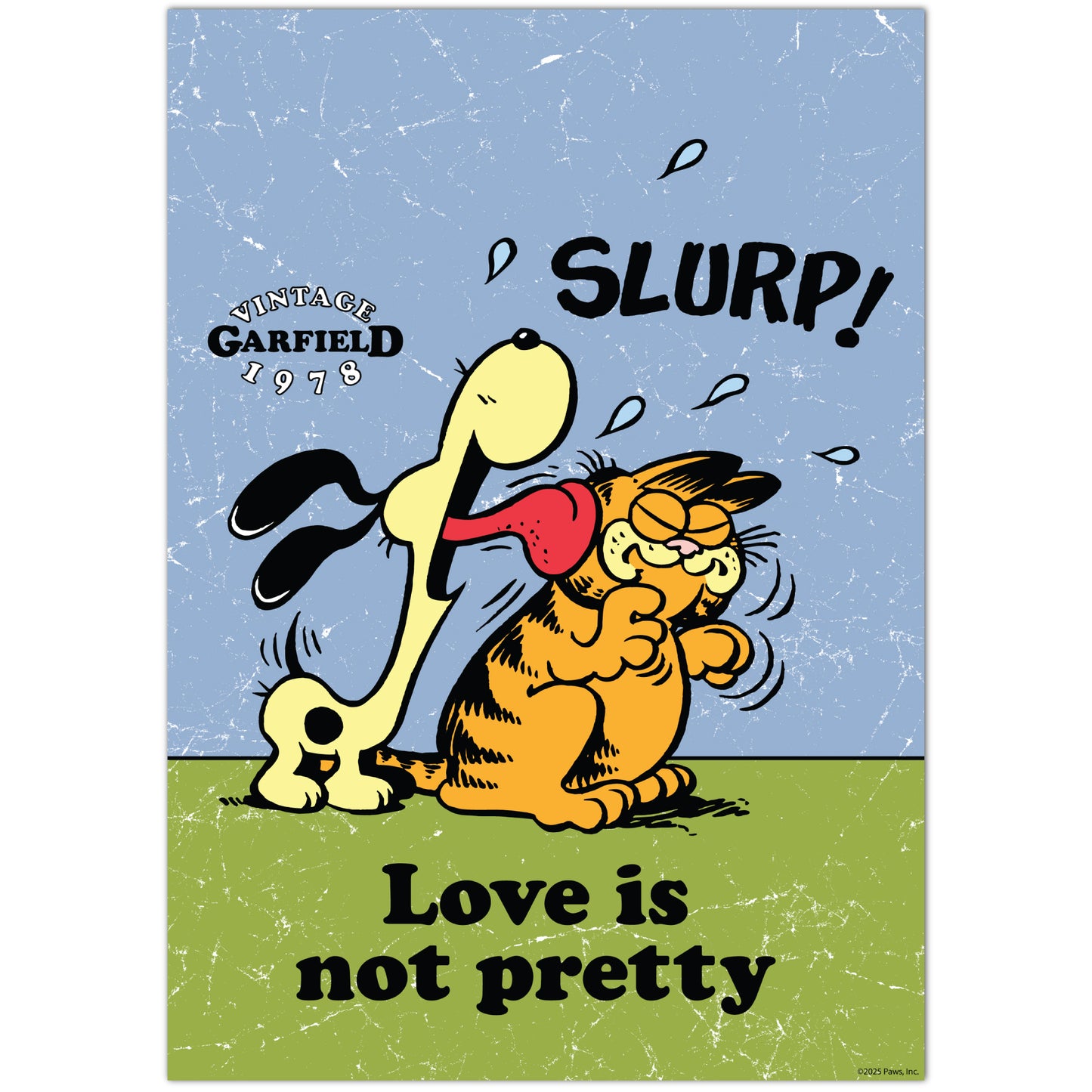 Garfield Print –  Love Is Not Pretty Poster Wall Art
