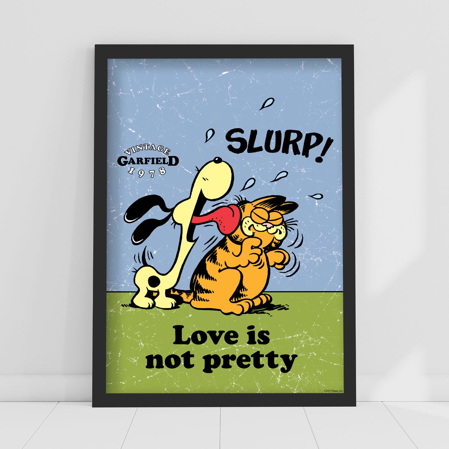Garfield Print –  Love Is Not Pretty Poster Wall Art