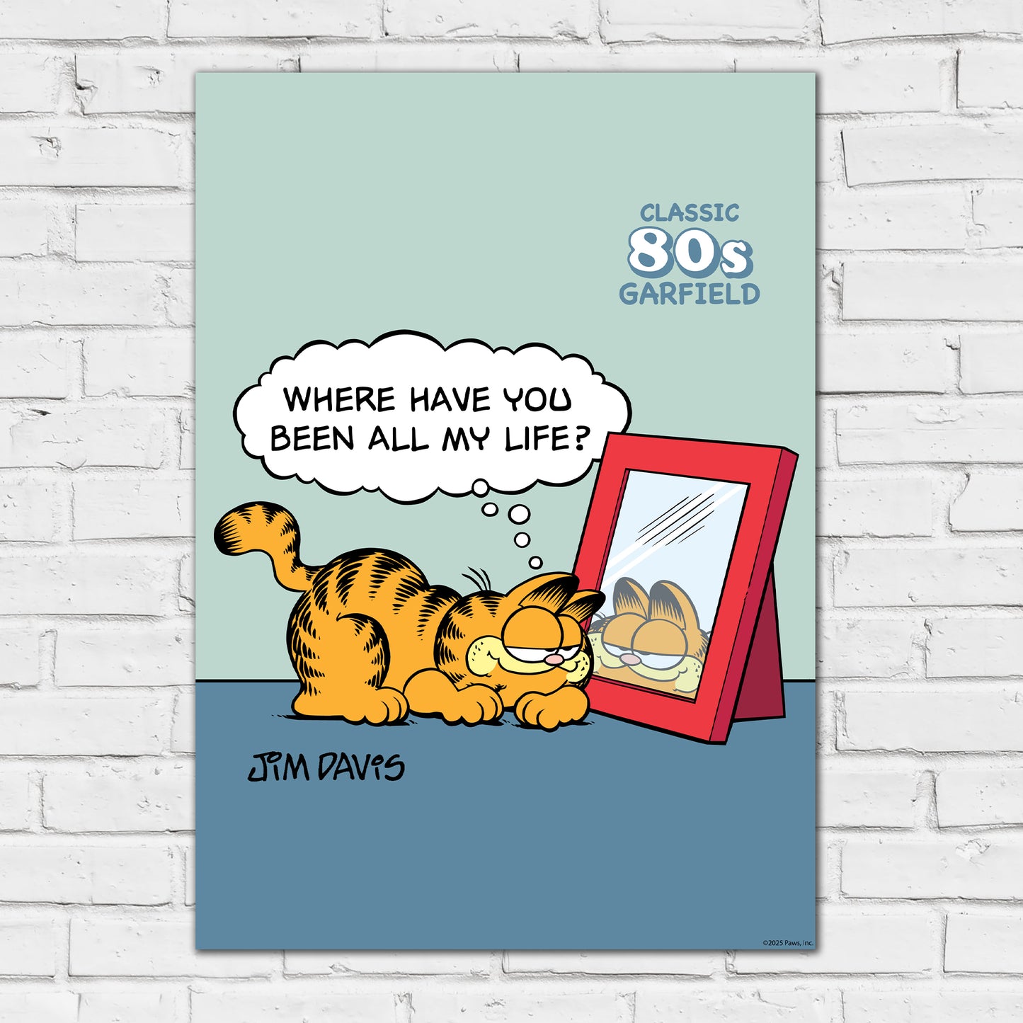 Garfield Print – Where Have You Been Poster Wall Art
