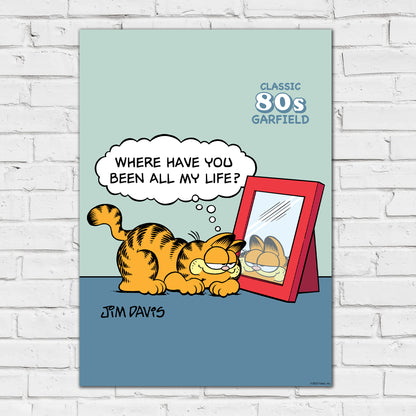Garfield Print – Where Have You Been Poster Wall Art