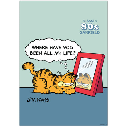 Garfield Print – Where Have You Been Poster Wall Art