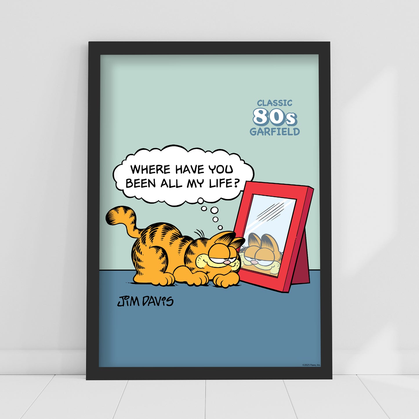 Garfield Print – Where Have You Been Poster Wall Art