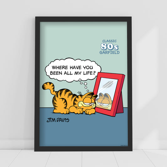 Garfield Print – Where Have You Been Poster Wall Art