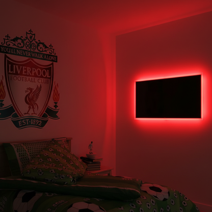 LED Light Strip Kit (2.5m) - 16 Colours, Battery Powered with Remote Control