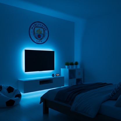 LED Light Strip Kit (2.5m) - 16 Colours, Battery Powered with Remote Control