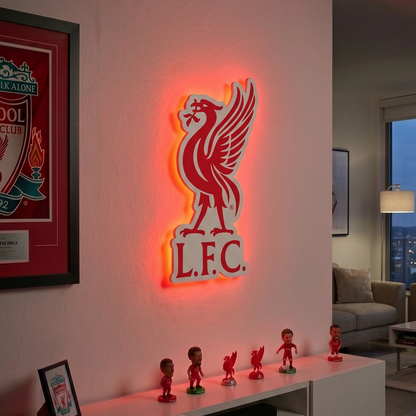 Liverpool Liver Bird LED Backlit Wallpop