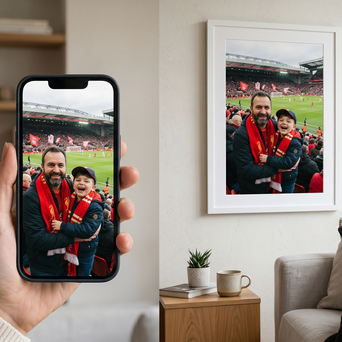 Custom Upload Print & Frame - Upload Your Photo in A2, A3 or A4