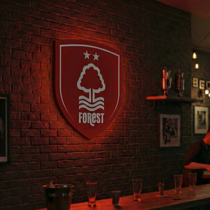 Nottingham Forest Crest LED Backlit Wallpop