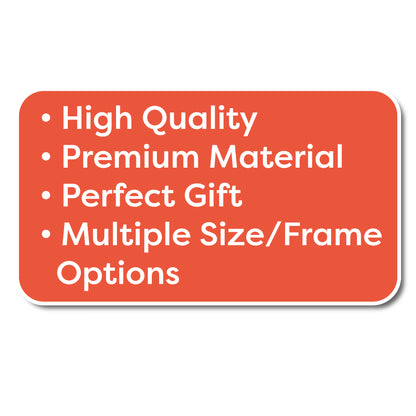 Custom Upload Print & Frame - Upload Your Photo in A2, A3 or A4