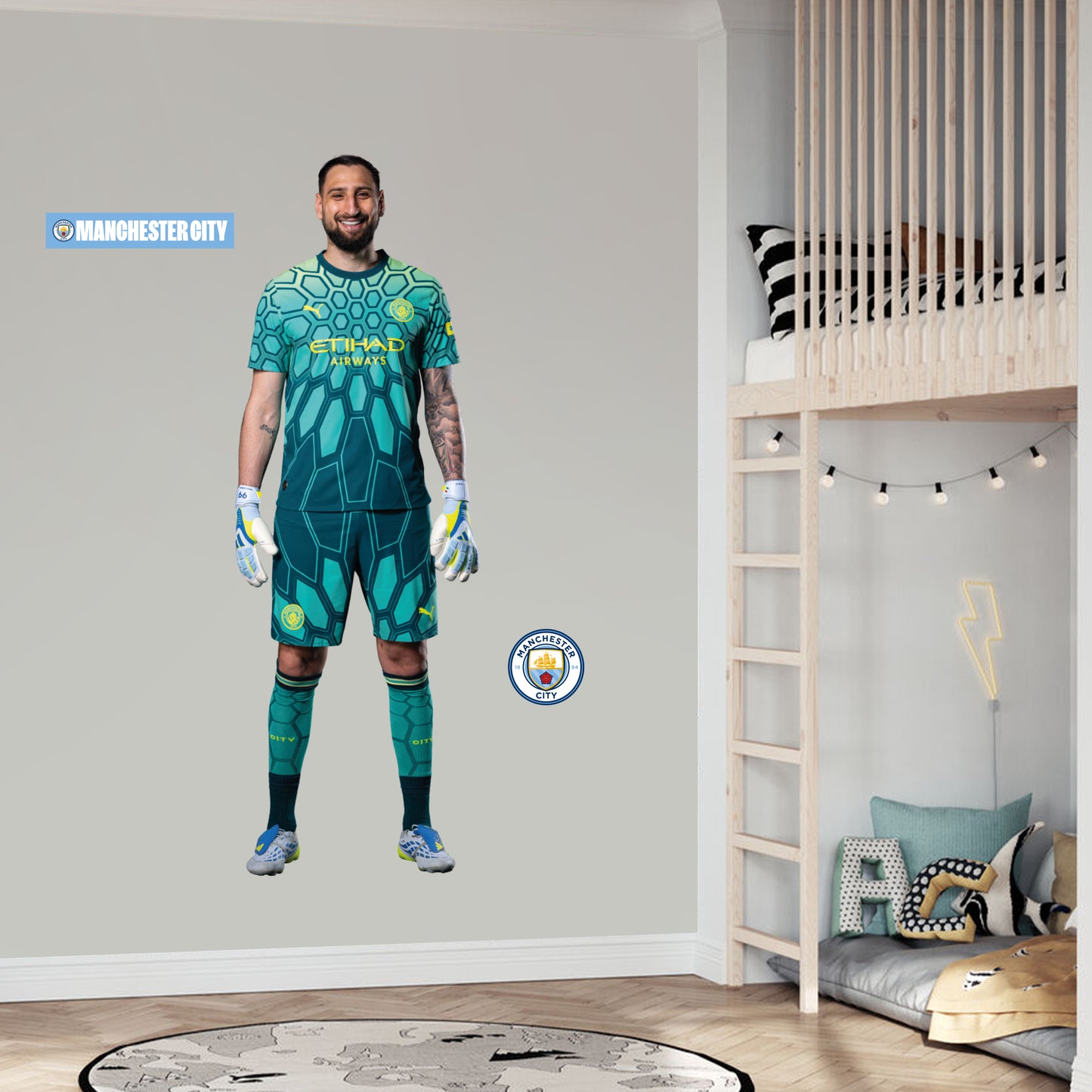 Manchester City FC - Donnarumma 26/27 Player Wall Sticker