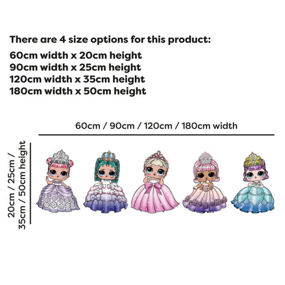 L.O.L Surprise! Wall Sticker - Reign Group Individuals Wall Art