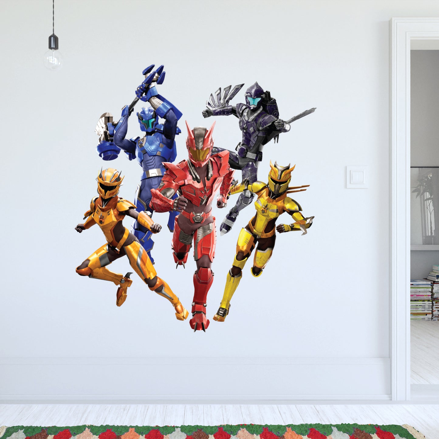 Armorsaurs Wall Sticker - Group Jumping Decal Wall Art