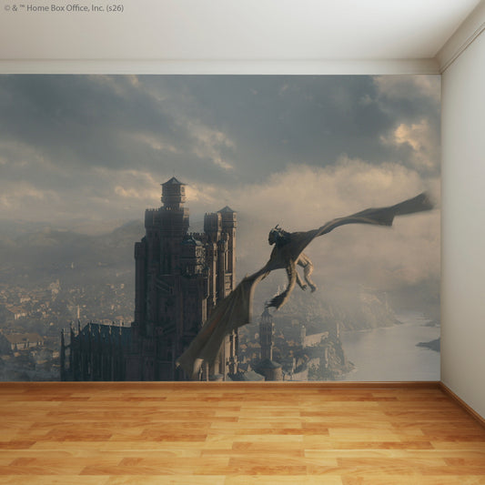 House of the Dragon™ Full Wall Mural - Kings Landing Wall Art