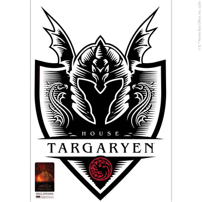 House of the Dragon™ Wall Sticker - House Targaryen Decal Wall Art