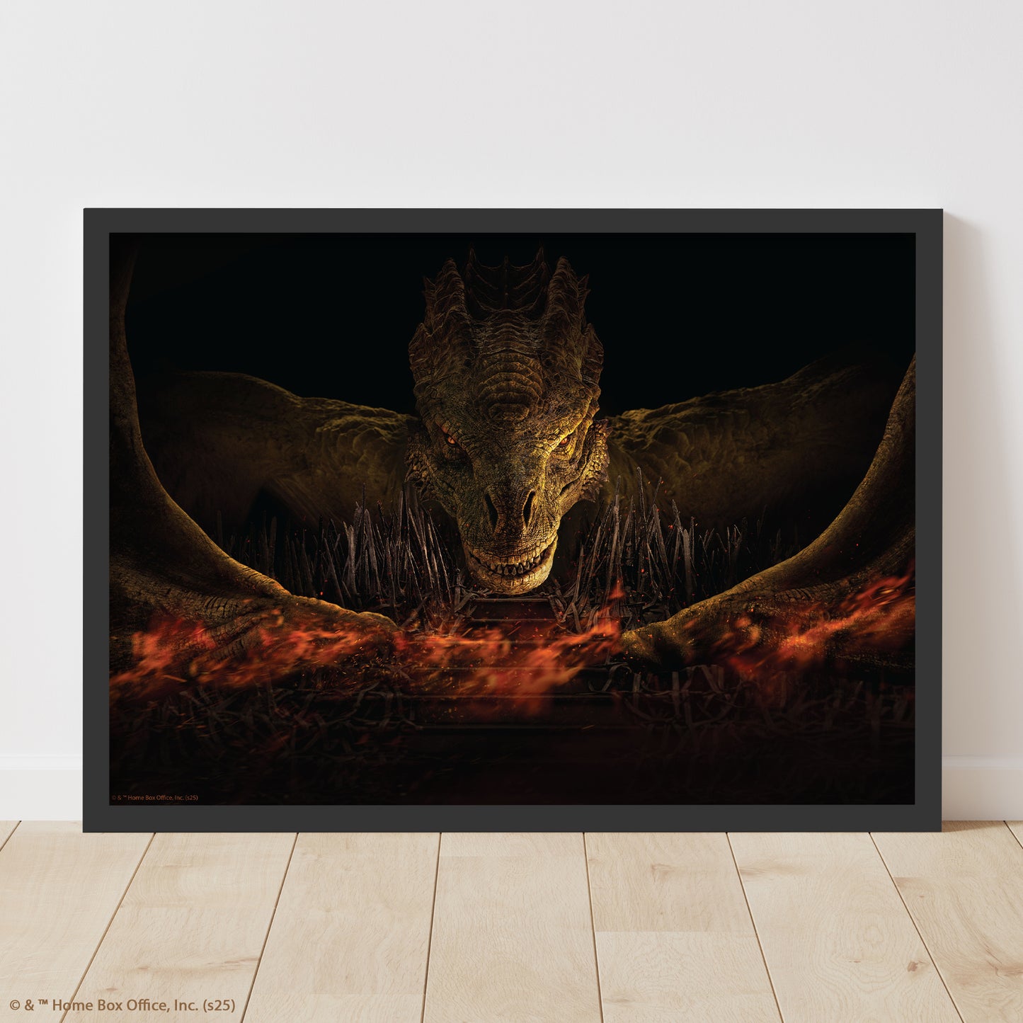 House of the Dragon Print –  Syrax Poster Wall Art