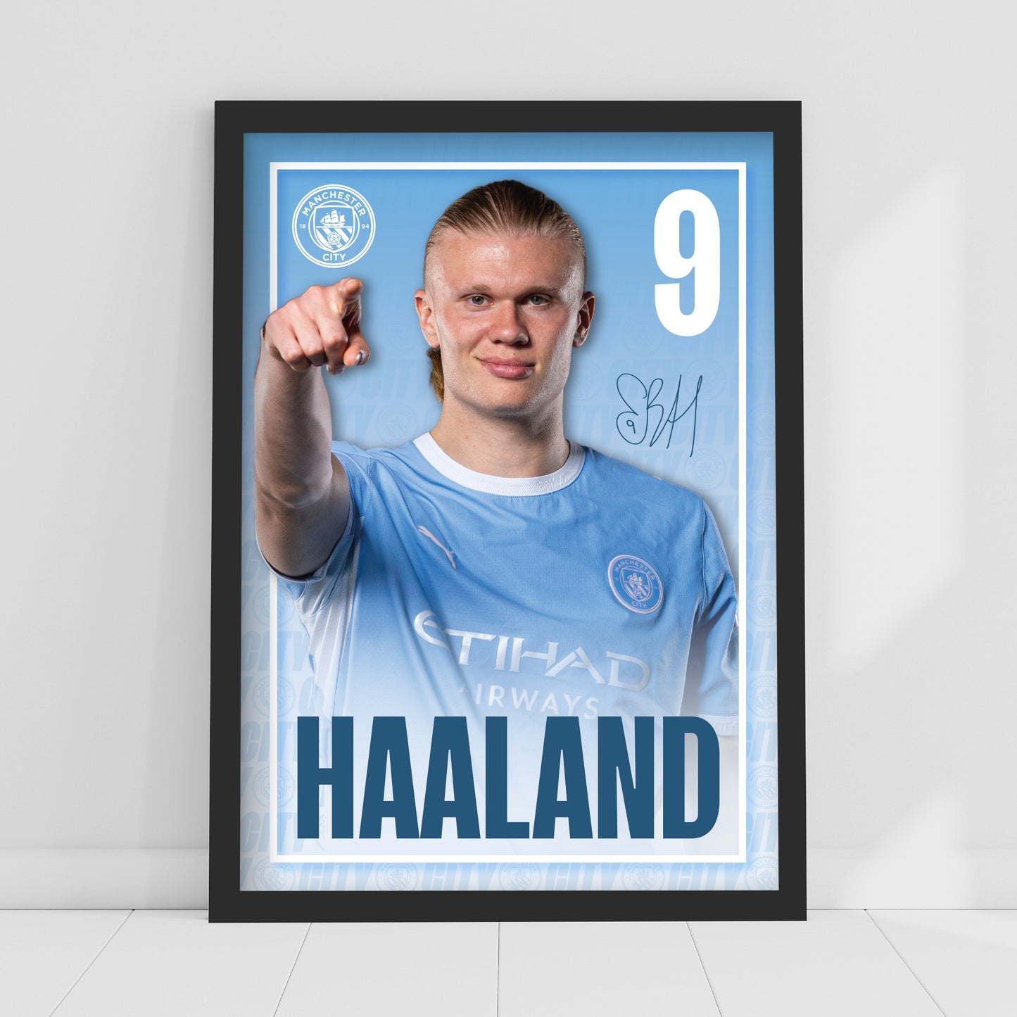 Manchester City Print - Haaland Core 26/27 Player Poster