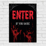 Halloween Sign - Bloody Hands Personalised Foamex Board