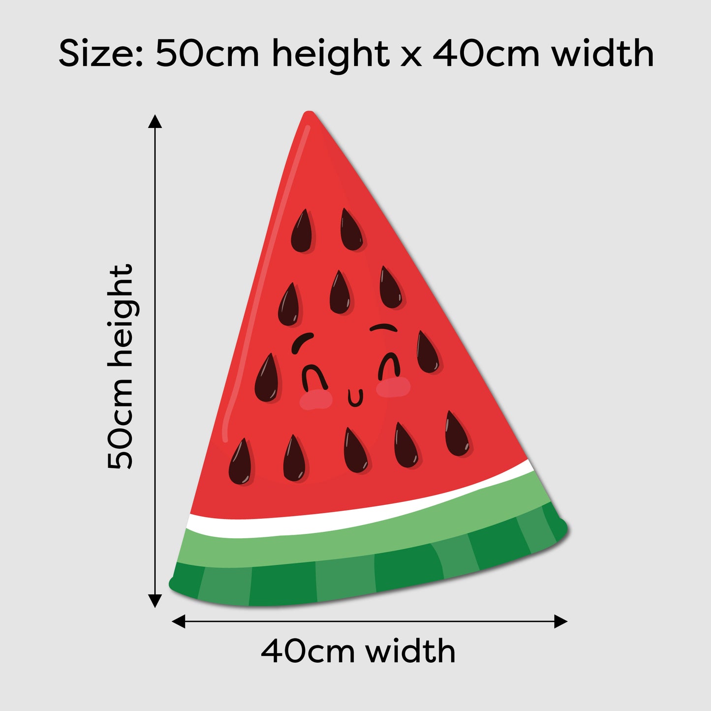 Happy Watermelon LED Backlit Wallpop