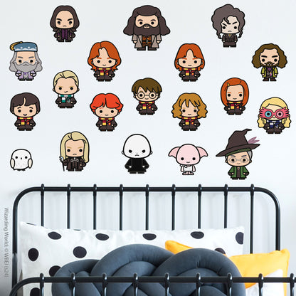 HARRY POTTER Wall Sticker – 19 Character Charm Art Wall Decal Set Wizarding World Art