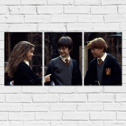 HARRY POTTER Print – 1st Year Trio - Set Of 3 Posters