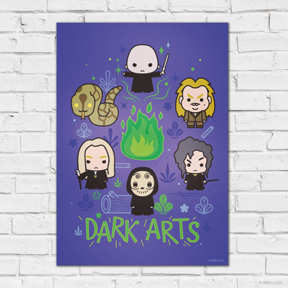 HARRY POTTER Print – Dark Arts Charm Poster Wall Art