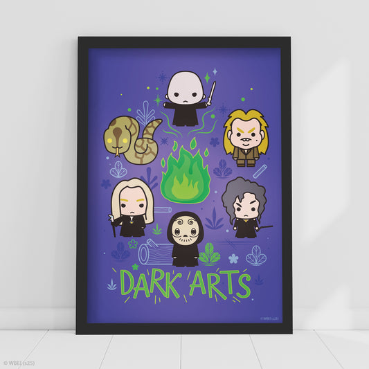 HARRY POTTER Print – Dark Arts Charm Poster Wall Art