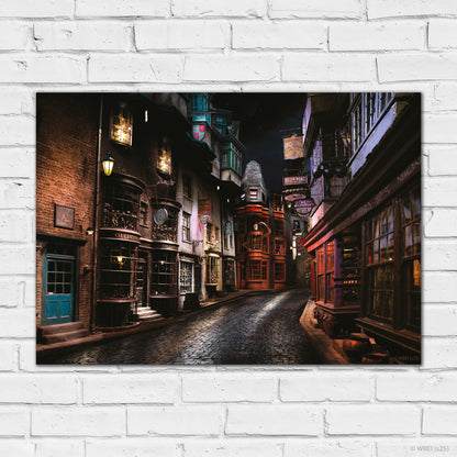 HARRY POTTER Print – Diagon Alley Poster Wall Art
