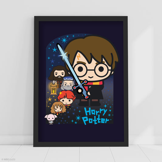 HARRY POTTER Print – Harry Potter Sword Charm Poster Wall Art