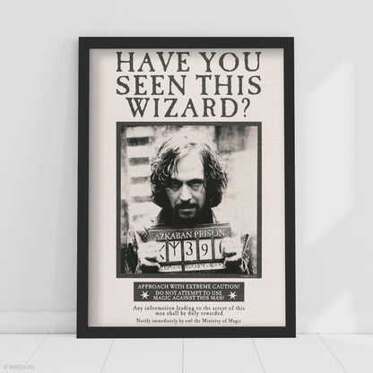 HARRY POTTER Print – Have You Seen This Wizard Sirius Black Poster Wall Art