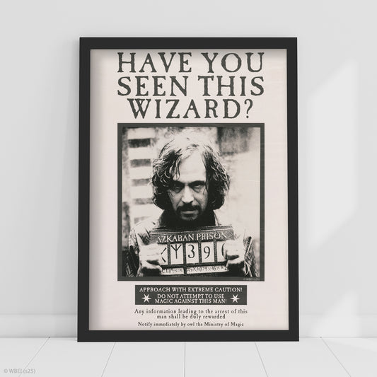 HARRY POTTER Print – Have You Seen This Wizard Sirius Black Poster Wall Art