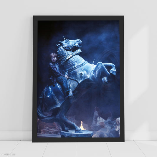 HARRY POTTER Print – Ron Chess Match Poster Wall Art