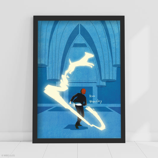 HARRY POTTER Print – Ron Weasley Patronus Poster Wall Art