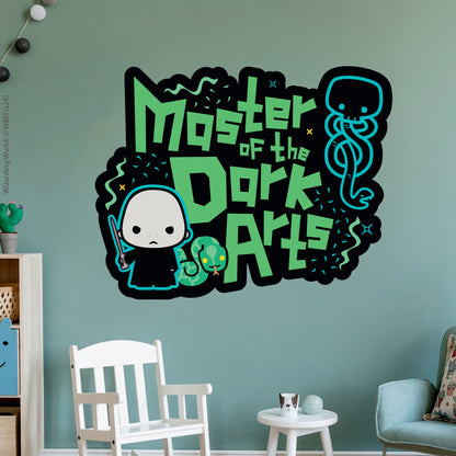 HARRY POTTER Wall Sticker – Voldemort Master of the Dark Arts Charm Wall Decal Wizarding World Art