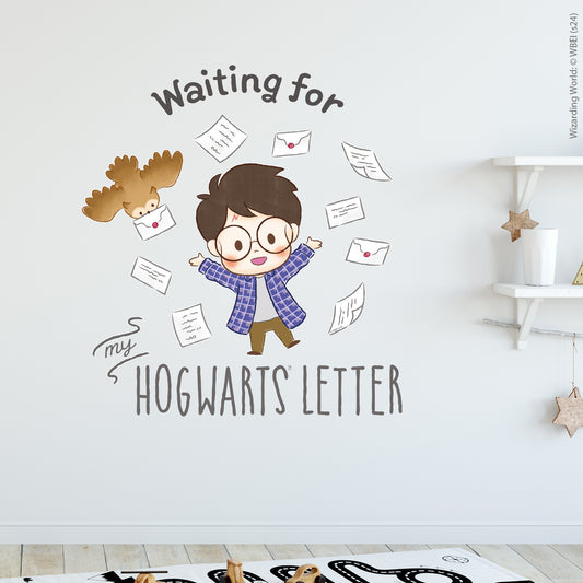 HARRY POTTER Wall Sticker – Waiting For My Hogwarts Letter Wall Decal Wizarding World Art