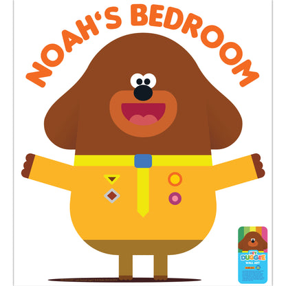 Hey Duggee Wall Sticker - Open Arms Personalised Decal Wall Art