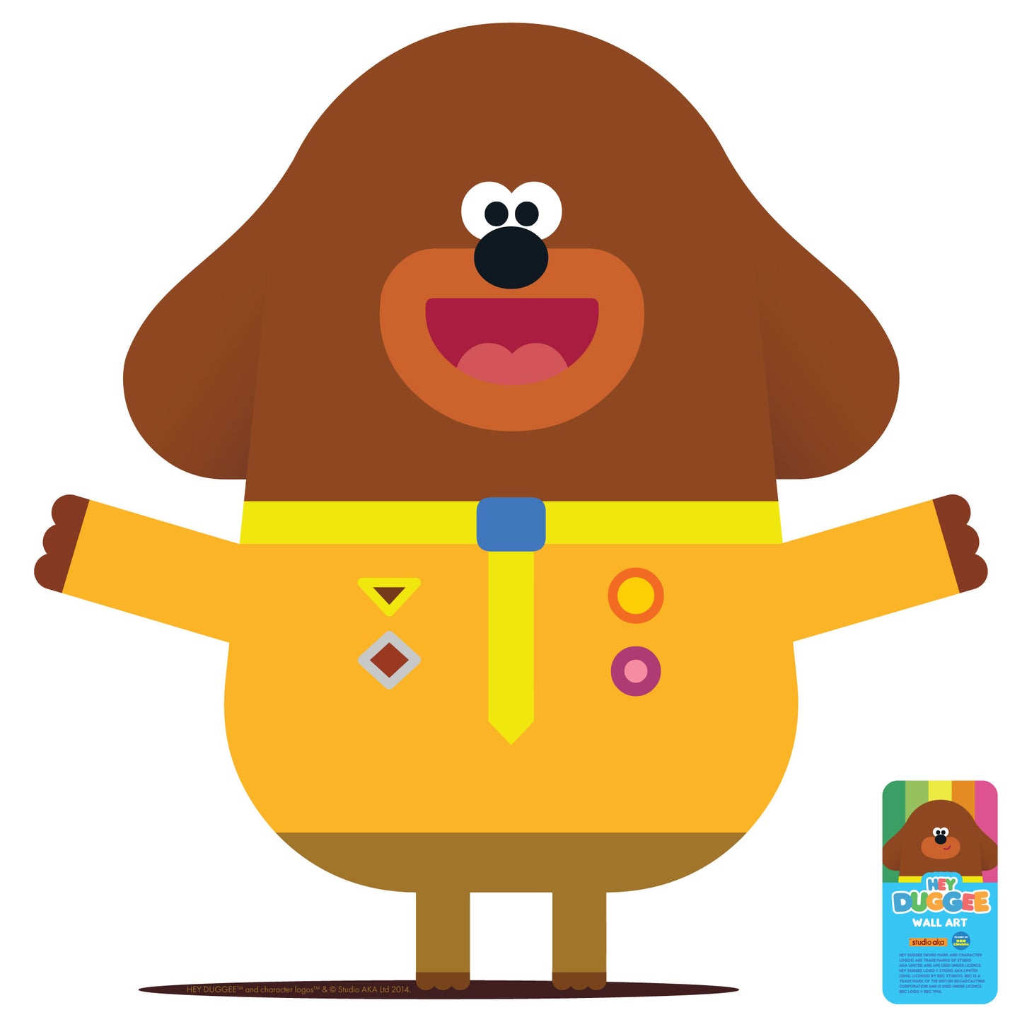 Hey Duggee Wall Sticker - Open Arms Decal Wall Art