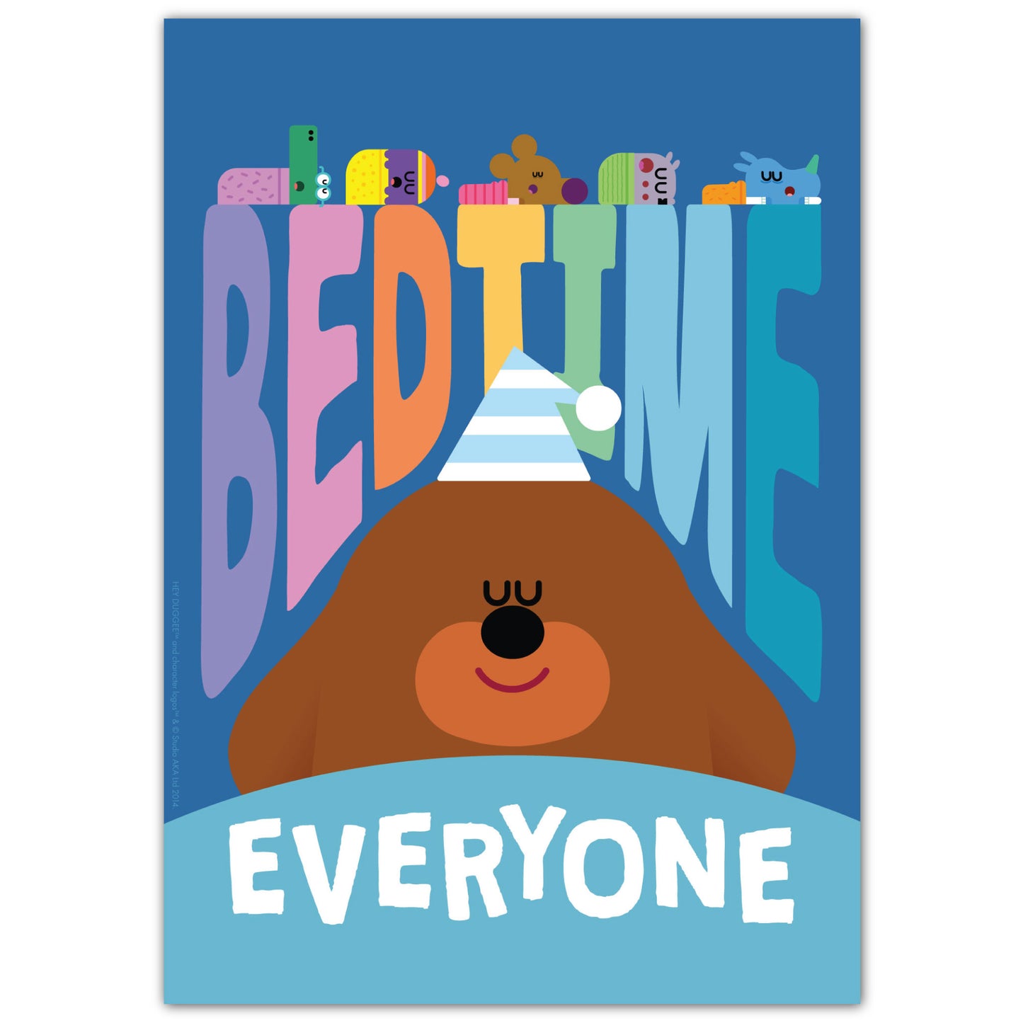 Hey Duggee Print - Bedtime Everyone Poster Wall Art