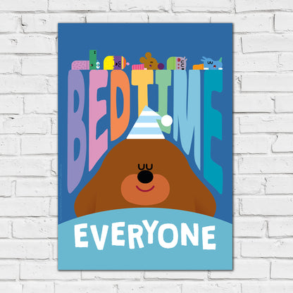 Hey Duggee Print - Bedtime Everyone Poster Wall Art