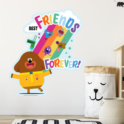 Hey Duggee Wall Sticker - Best Friends Forever Decal Wall Art