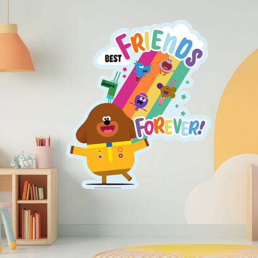 Hey Duggee Wall Sticker - Best Friends Forever Decal Wall Art