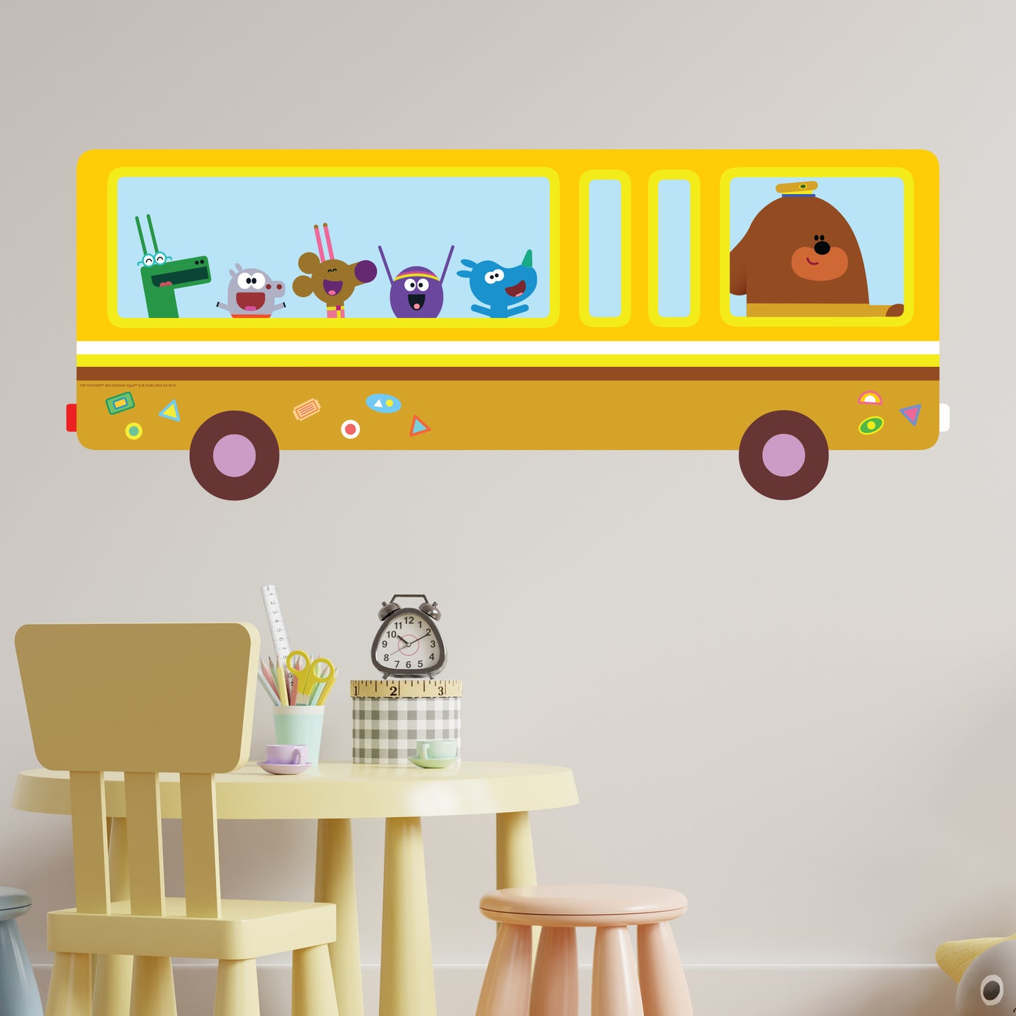 Hey Duggee Wall Sticker - Bus Decal Wall Art